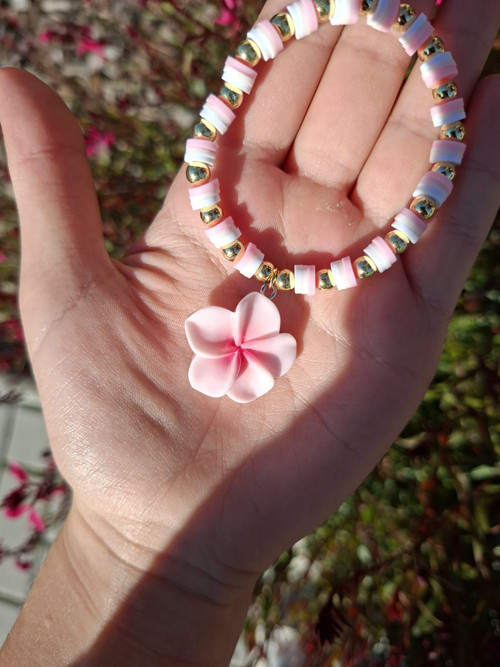 Náramek "pink flower" — foto 3