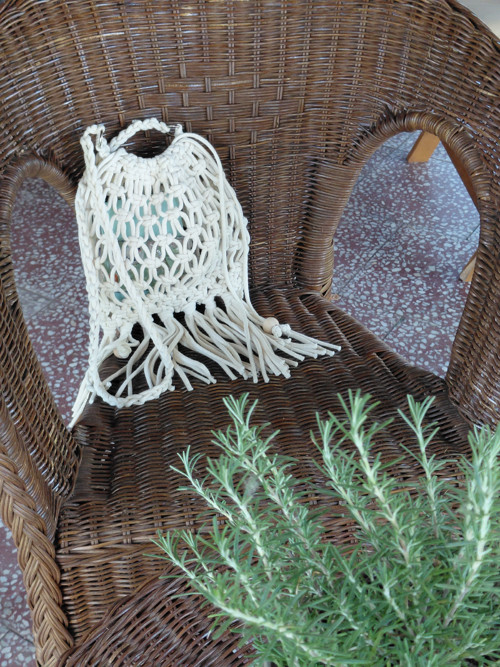 Boho kabelka s třásněmi Síťovka — foto 3