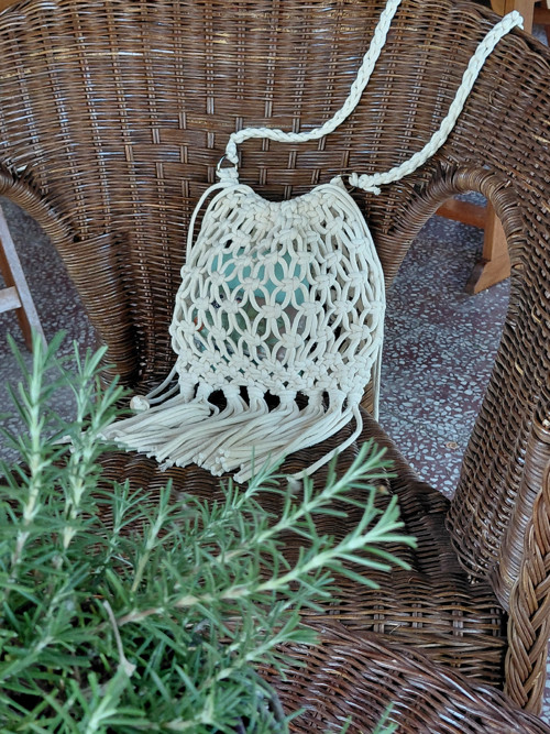 Boho kabelka s třásněmi Síťovka — foto 5