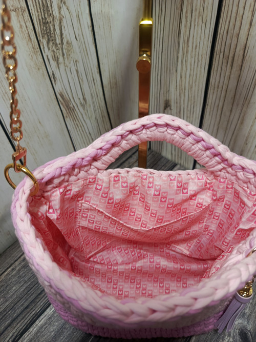 Háčkovaná taška do ruky Tote Bag — foto 5