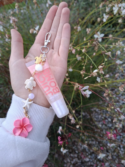 Přívěšek"pink flowers lady" — foto 2