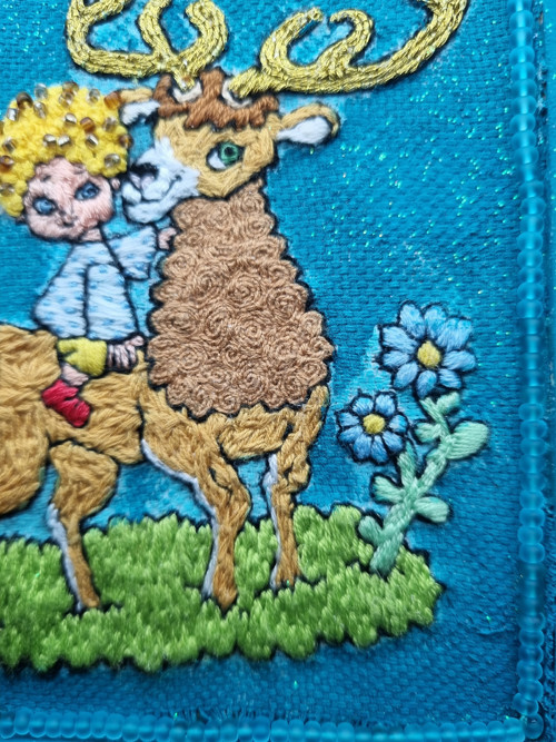 Vyšívaná dětská ilustrace — foto 2