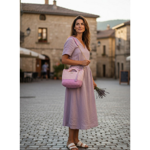 Háčkovaná taška do ruky Tote Bag — foto 6