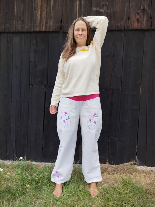 Kalhoty s loukou L-XL — foto 3