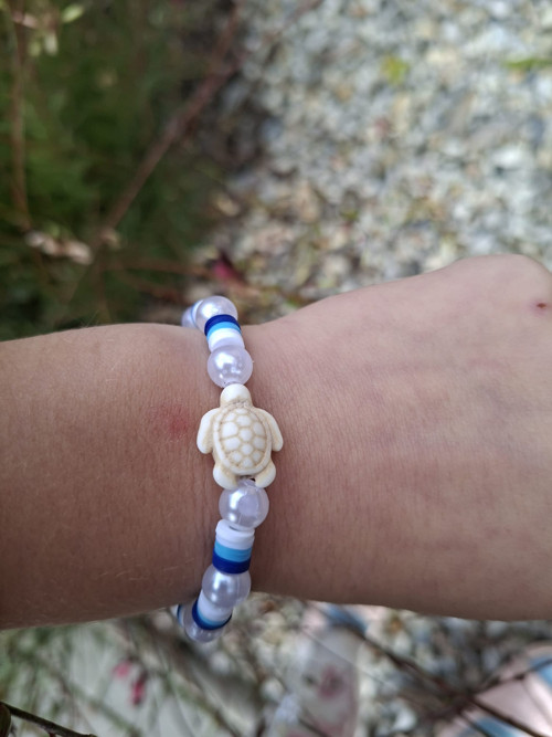Náramek"blue pearls" — foto 2