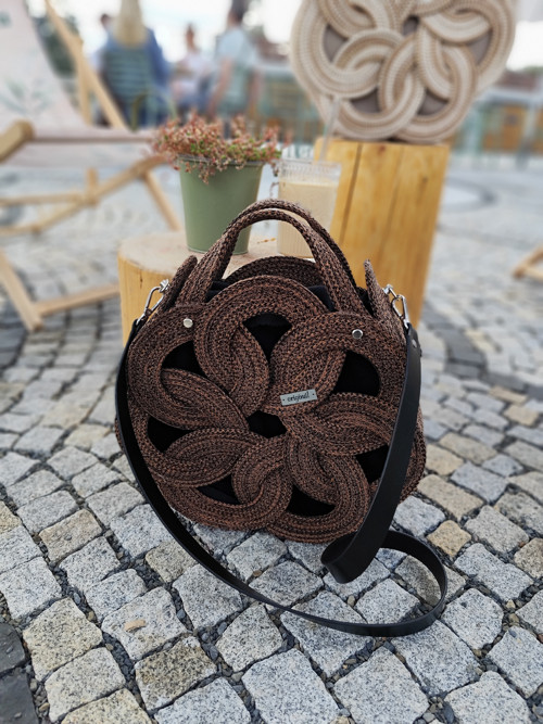 Handmade kabelka Flower mini — foto 2