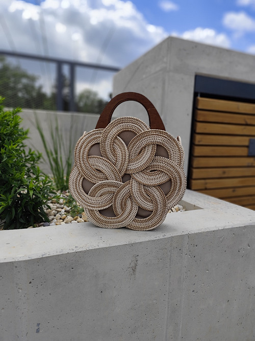 Handmade kabelka Flower — foto 3