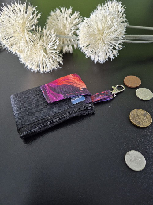Mini peněženka kouřová — foto 2