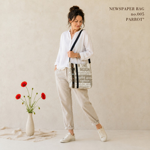 NEWSPAPER bag no.005 PARROT — foto 2