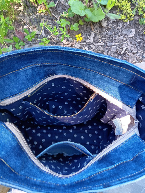 Džínová crossbody kabelka — foto 6