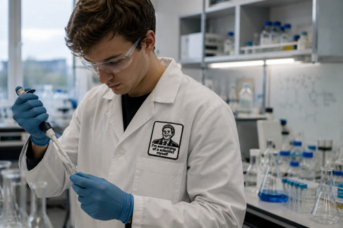 Nášivka pro vědce – Scientist Myself — foto 2