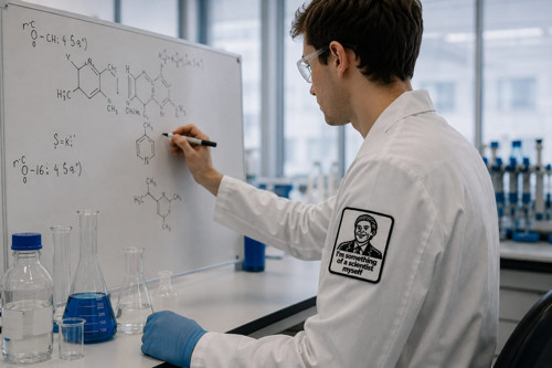 Nášivka pro vědce – Scientist Myself — foto 3