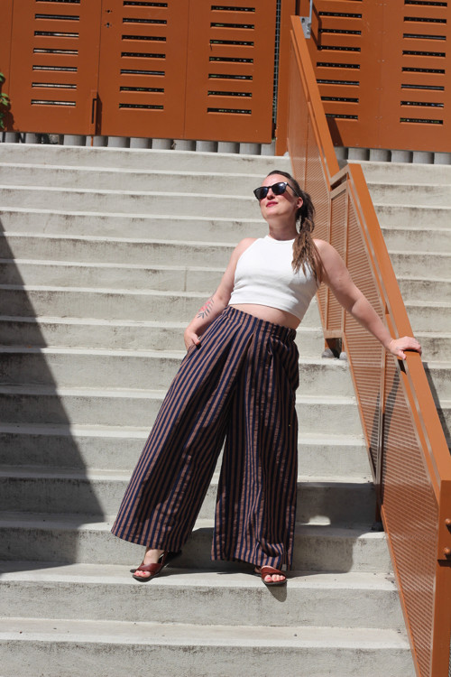 Flow Pants - široké kalhoty — foto 3