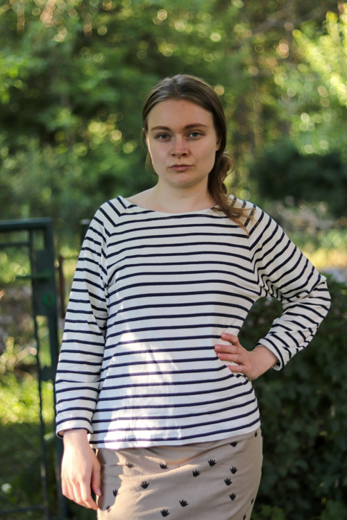 Halenka modrý proužek — foto 2