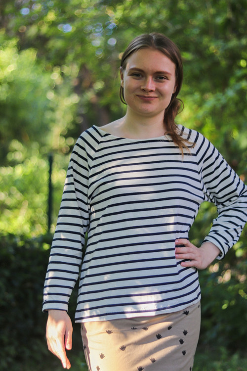 Halenka modrý proužek — foto 4
