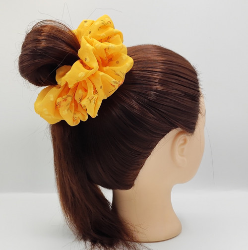 Scrunchie gumička Žlutá XXL — foto 2
