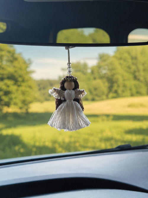 Macramé anděl — foto 3