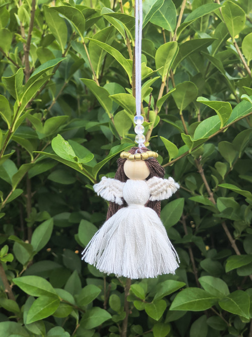 Macramé anděl — foto 2