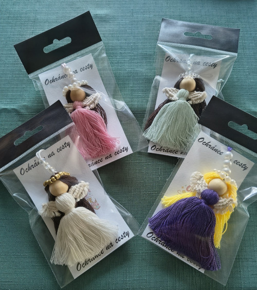 Macramé anděl — foto 4