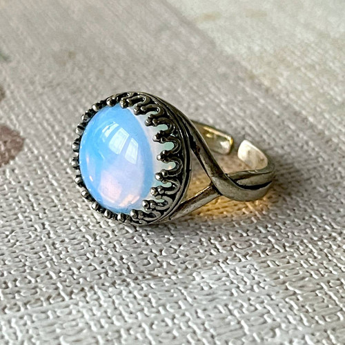 SLEVA 25% Vintage prsten s opalitem E056 — foto 2