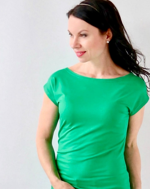 Dámské tričko zelené — foto 3