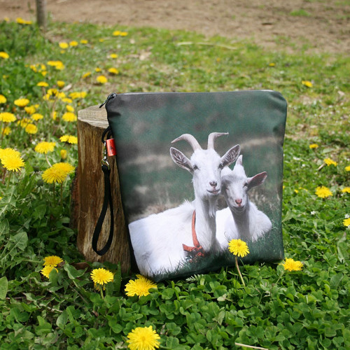 Panel z kočárkoviny 30x30 cm: Kozičky — foto 2