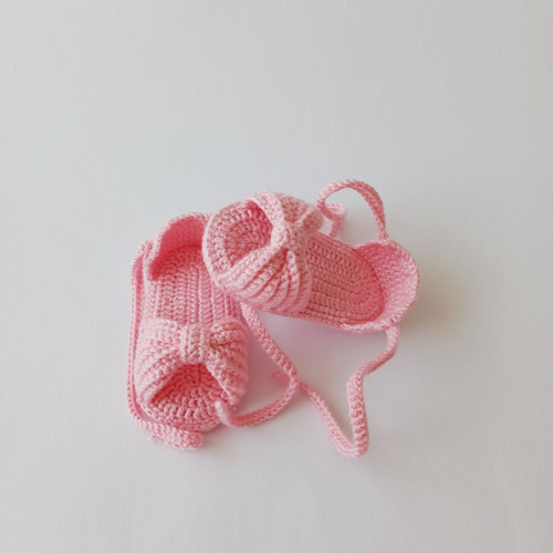 Háčkované balerínky - 9 cm — foto 2
