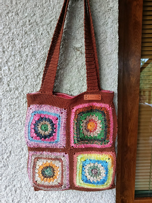 Háčkovaná taška — foto 3