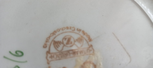 2 malované talíře D.Urbach — foto 2