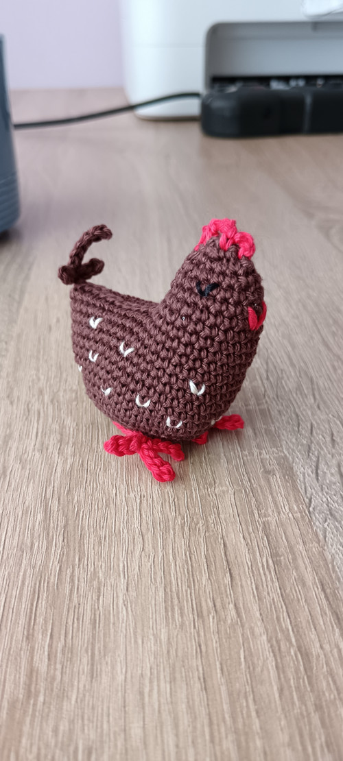 Háčkovaná slepička — foto 3