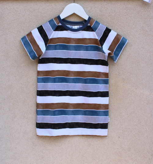 Tričko PROUŽKY, vel. 128/SLIM — foto 2