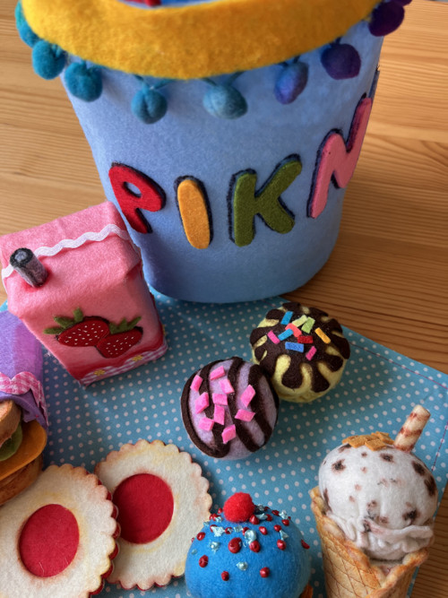 Hračka z filcu - PIKNIK — foto 4