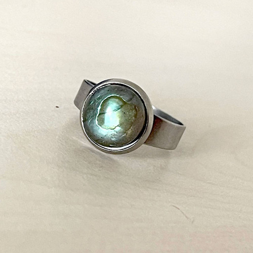 SLEVA 25% Elegantní prsten s labradoritem — foto 4