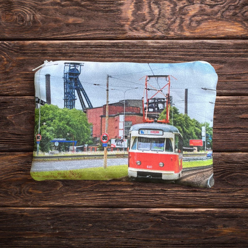 Panel bavlněný 16x11 cm: Tramvaj II — foto 2