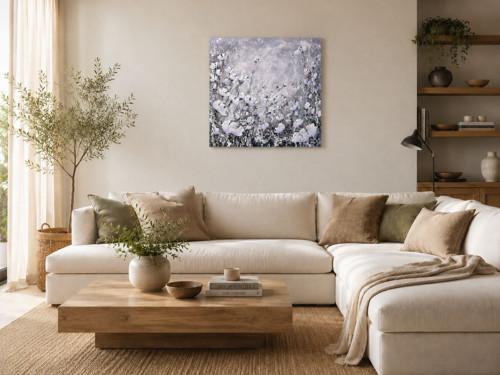 Když přejde mráz......70x70cm — foto 3