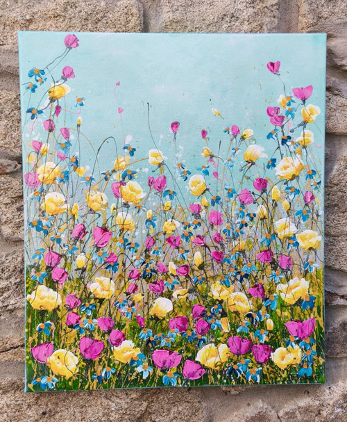 Letní den.....60x70cm — foto 2