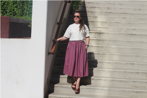 Sukně Milly Mauve — foto 4