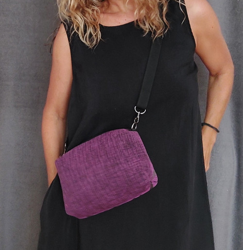 KřížemKrážem purpurová — foto 5