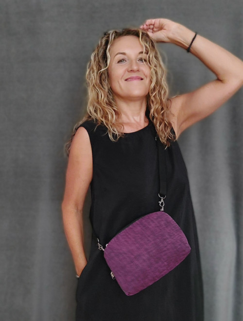 KřížemKrážem purpurová — foto 4