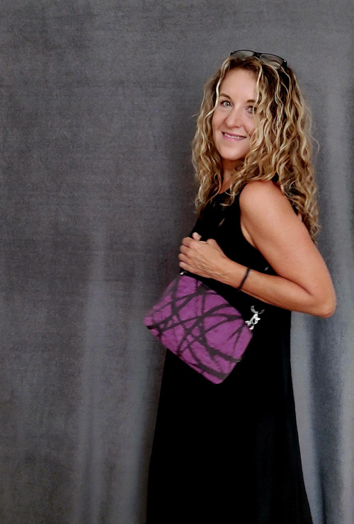 KřížemKrážem purpurová — foto 2