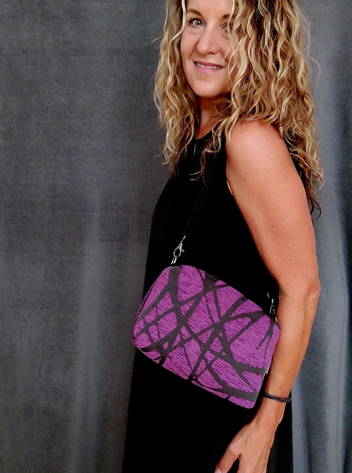 KřížemKrážem purpurová — foto 6