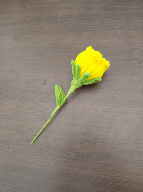 Umělá růže z drátků — foto 2