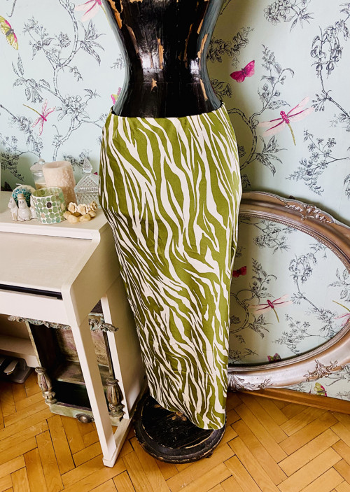 Sukně zebra v zelené — foto 3