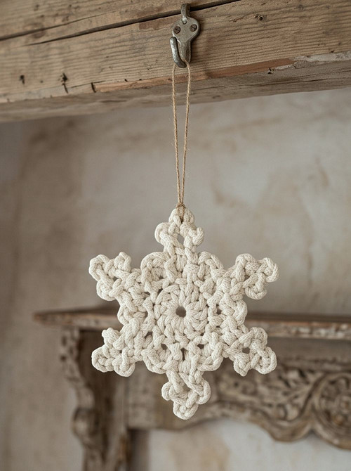 Háčkovaná vločka No. 4 — foto 6
