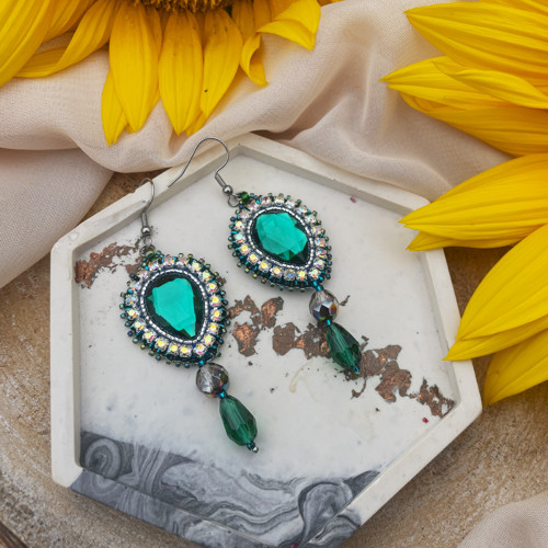 Náušnice Emerald Dream — foto 4