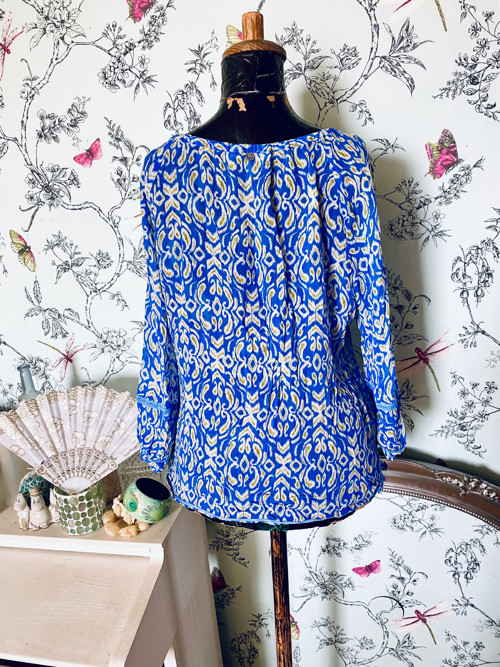 Halenka boho mořská — foto 5