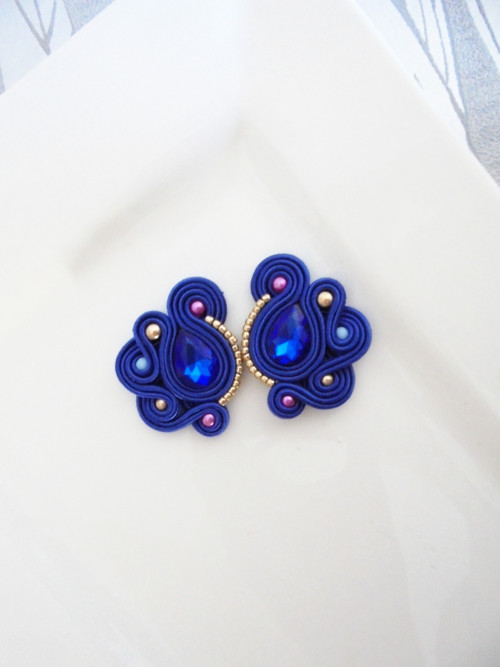 Soutache náušnice — foto 2