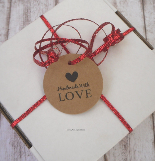 Kolečka handmade srdce 5 ks béžová — foto 3