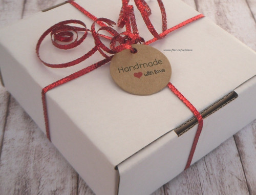Kolečka handmade srdce 10 ks béžová — foto 2