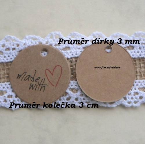 Kolečka made with 10 ks béžová — foto 3